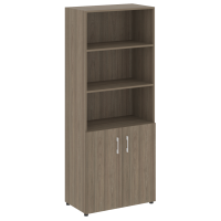 Шкаф высокий широкий (2 низких фасада ЛДСП) Yalta LT.ST-1.1 вяз благородный